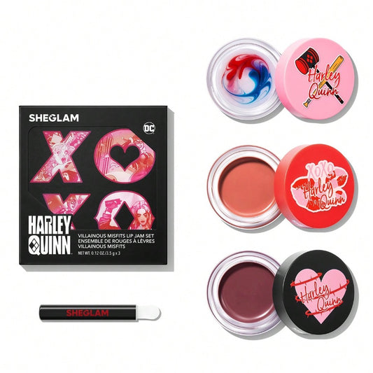 Sheglam Harley Quinn Villainous Misfits Lip Jam Set