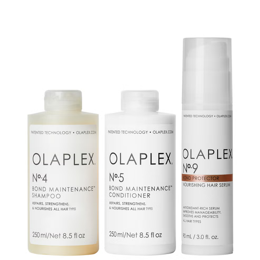 Olaplex Nourished Hair Essentials No.4, No.5 & No.9