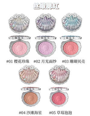 Flower Knows Shell's Jewel Silk Satin Blush
