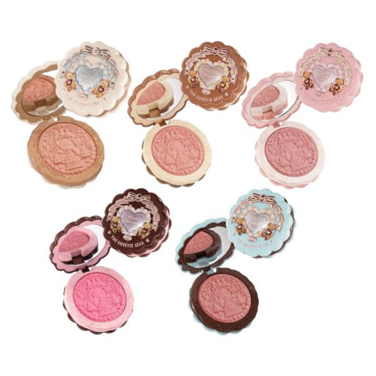 Flower Knows The Sweetie Bear Silk Satin Blush