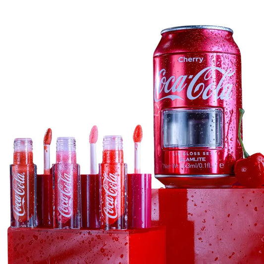 Glamlite Coca-Cola Cherry Lip Gloss Set