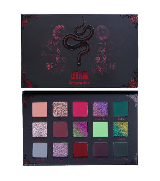 Lethal Cosmetics Magnetic™ Pressed Powder Palette Serpentine