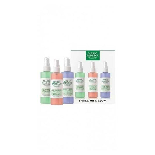 Mario Badescu Spritz. Mist. Glow.