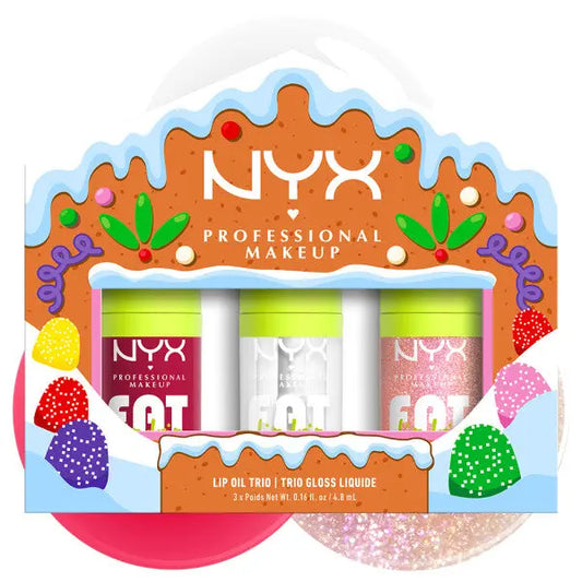 Nyx Holiday Fat Oil Lipgloss Trio