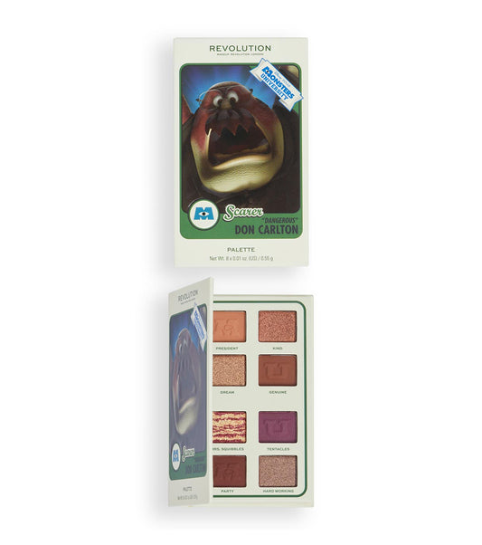 Revolution Monsters University Card Palette Don Carlton Scare