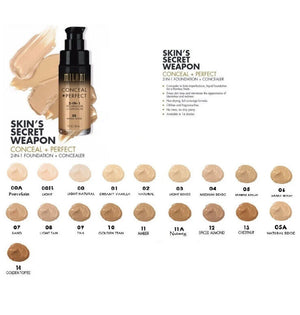 Milani Conceal + Perfect 2-in-1 Foundation + Concealer